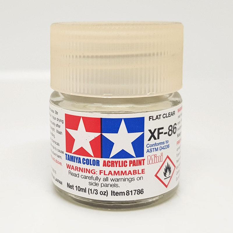 Jual Tamiya Acrylic XF86 Flat Clear Gundam Model Kit Tool di Seller
