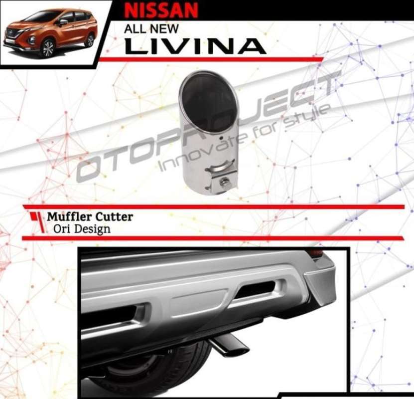 Jual Muffler Cutter Nissan All New Livina Otoproject di Seller Toko