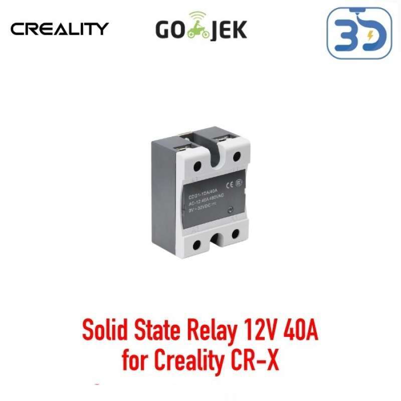 Jual Creality 3D Printer CR10S Pro MAX Solid State Relay 12V 40A 220VDC di Seller 3D Zaiku