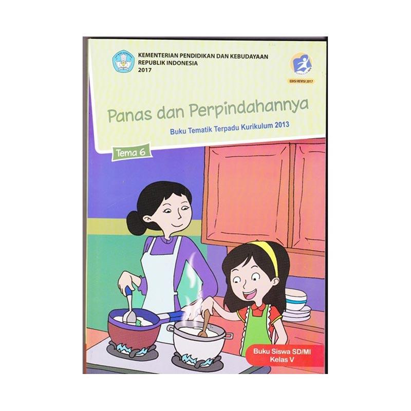 Cover Buku Tematik Kelas 5 Tema 6 Info Berbagi Buku