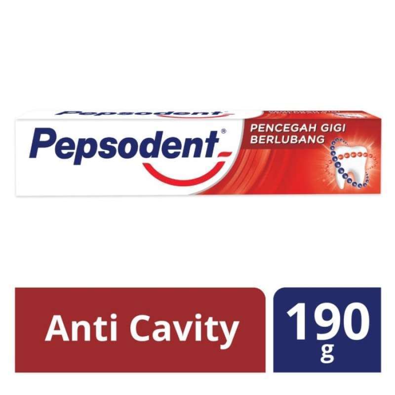 Jual Pepsodent Pencegah Gigi Berlubang { 190 gram } di Seller Kayyasah
