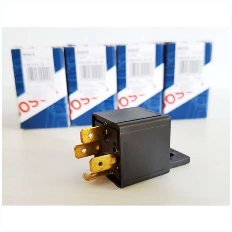 Jual Relay 12V Kaki 4 30A / Relay Klakson (Bosch) Kode 038 di Seller