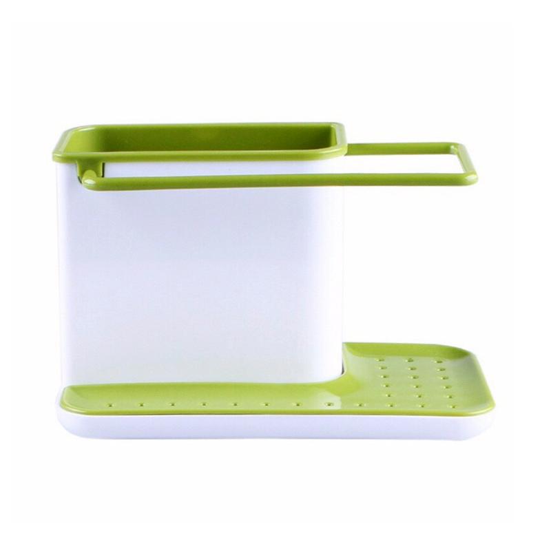 Kitchen Dish Rack Suction Sponge Holder Hanger Bathroom Towel Roll