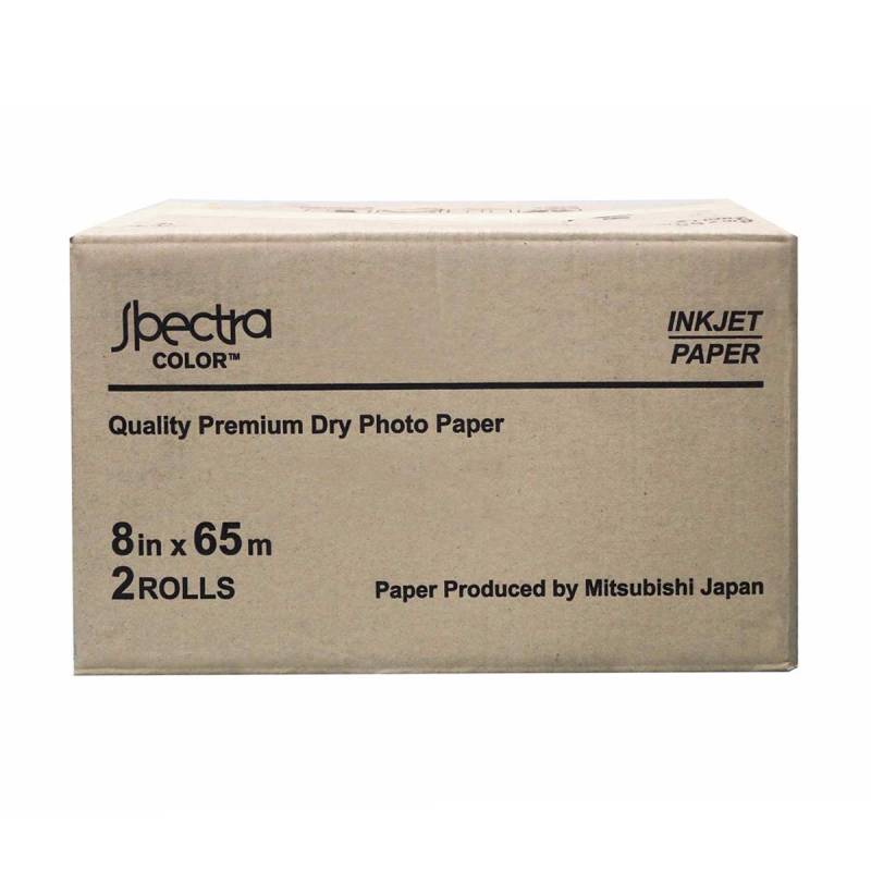 Jual Spectra Mitsubishi Inkjet Paper Roll Kertas Foto [8 Inch x 65 m
