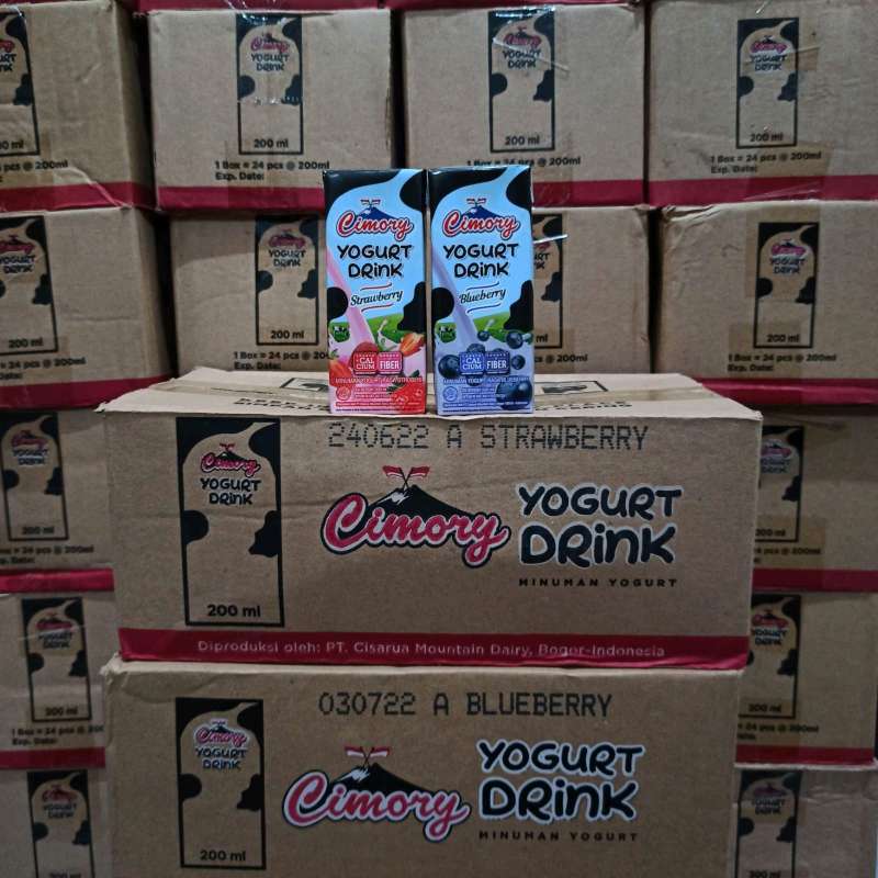 Promo Cimory Yogurt Drink 200 Ml [24 Pc / Dus] Halal Diskon 4 Di
