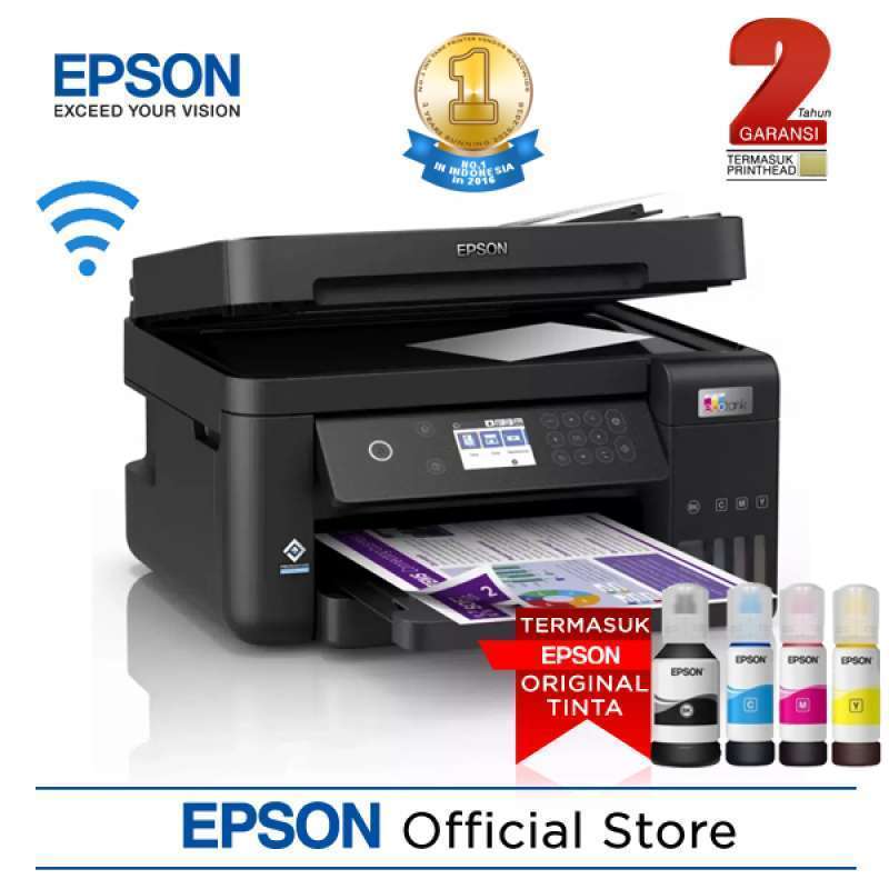Epson Ecotank With Duplex Scanning Jual Printer Epson L 6270 A4 Ecotank Print Scan Copy Wifi Duplex with