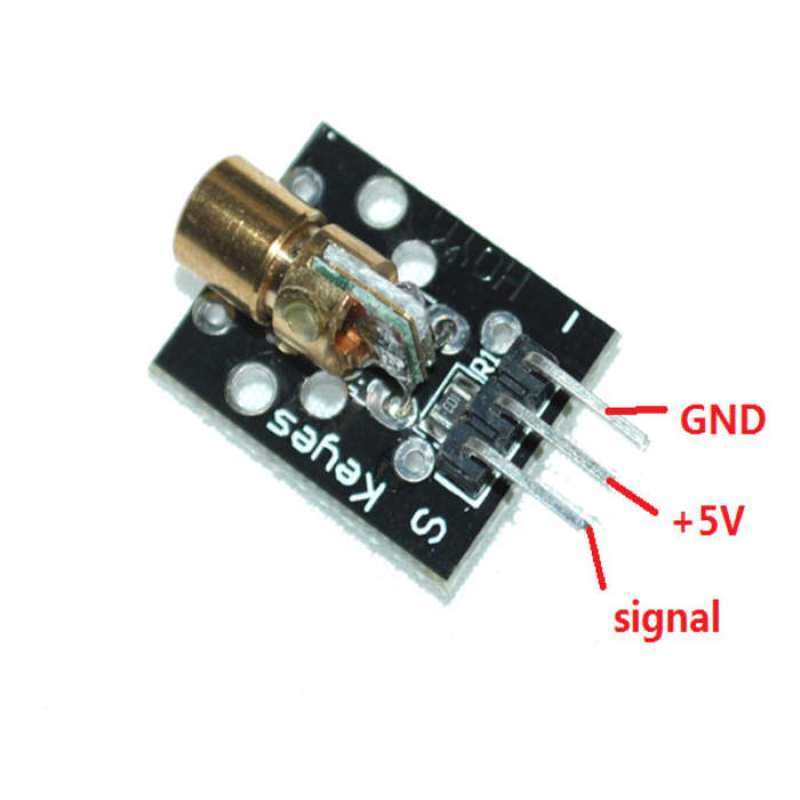 Jual Jual 5V 650nm Laser Head Diode Transmitter Sensor Module for ...