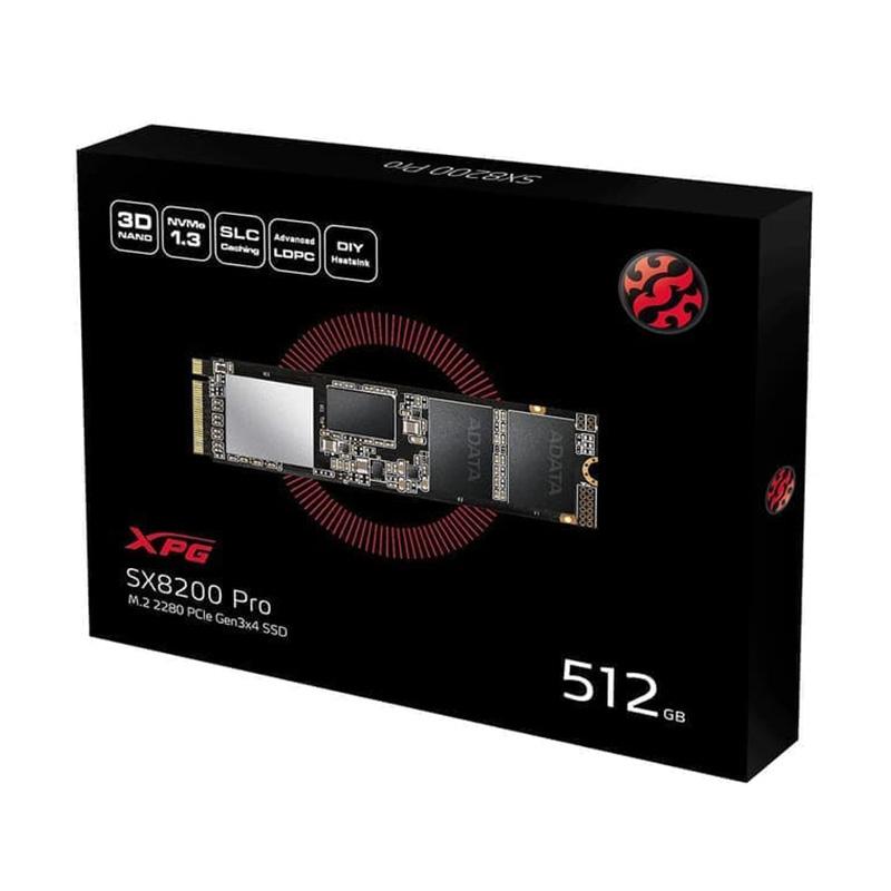 Jual ADATA M.2 NVMe XPG SX8200 Pro SSD [512 GB] Online