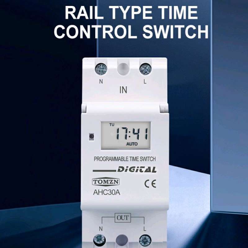 Jual Tomzn Digital Weekly Programmable Timer 30a Di Seller ...