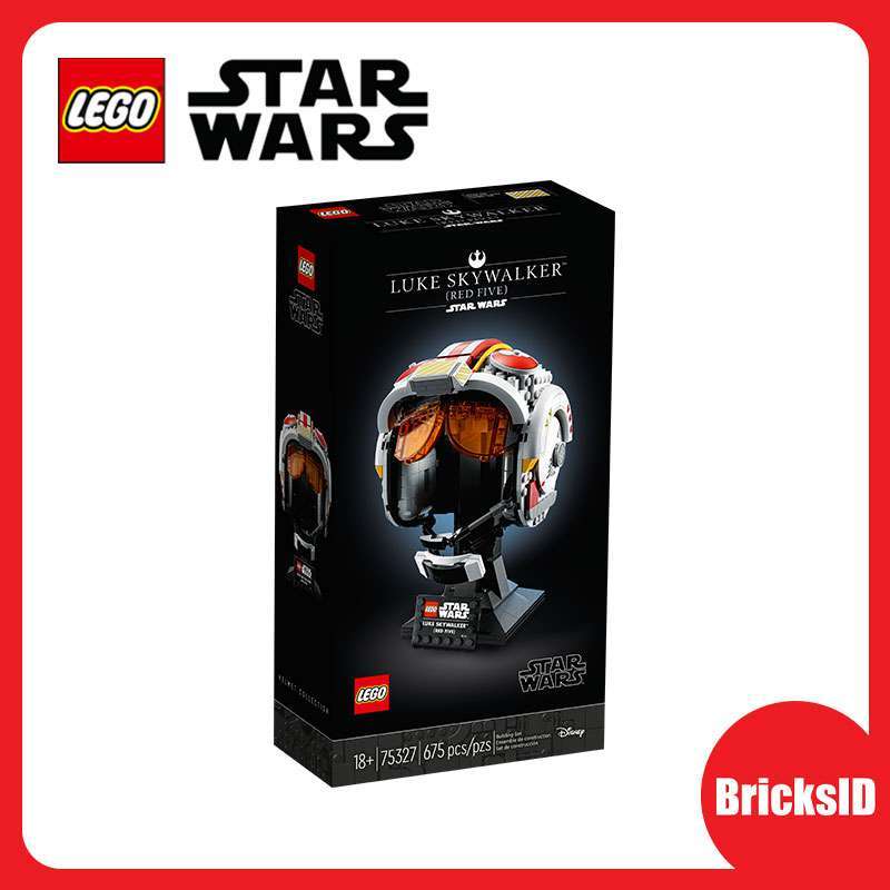 LIGHTAILING Kit Di Illuminazione A LED Per Lego 75327 Casco Di Luke Skywalker (Red Five) – Set Luci USB (Modello Non Incluso)