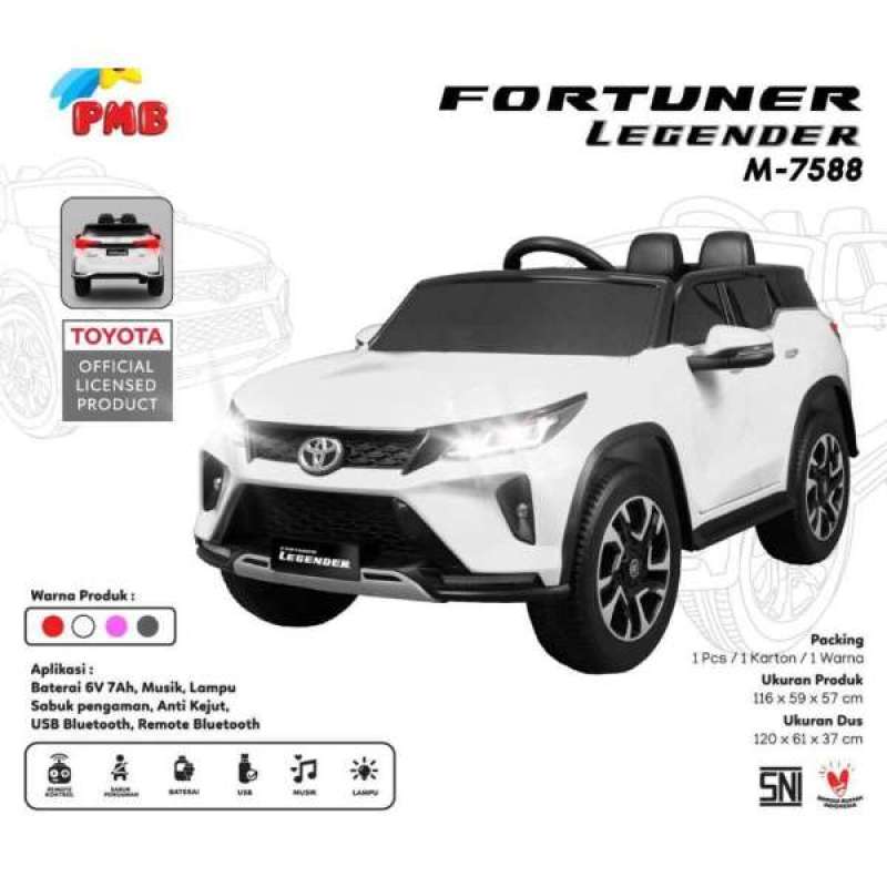 Jual Mobil Aki Accu TOYOTA PMB FORTUNER LEGENDER M7588 M 7588 SNI di