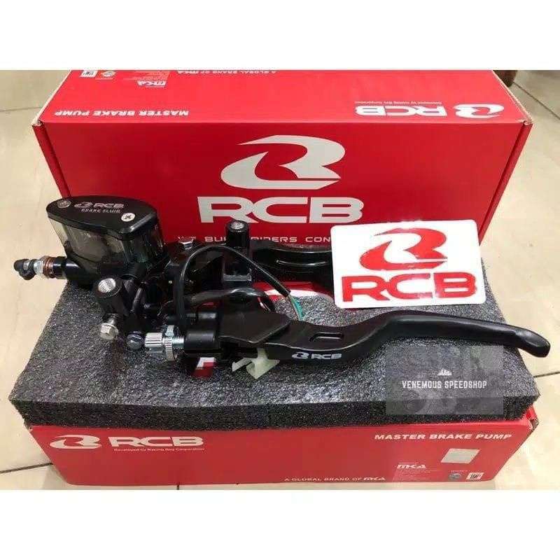 Promo MASTER REM RCB RACING BOY SET KIRI KANAN 14MM OVAL UNIVERSAL