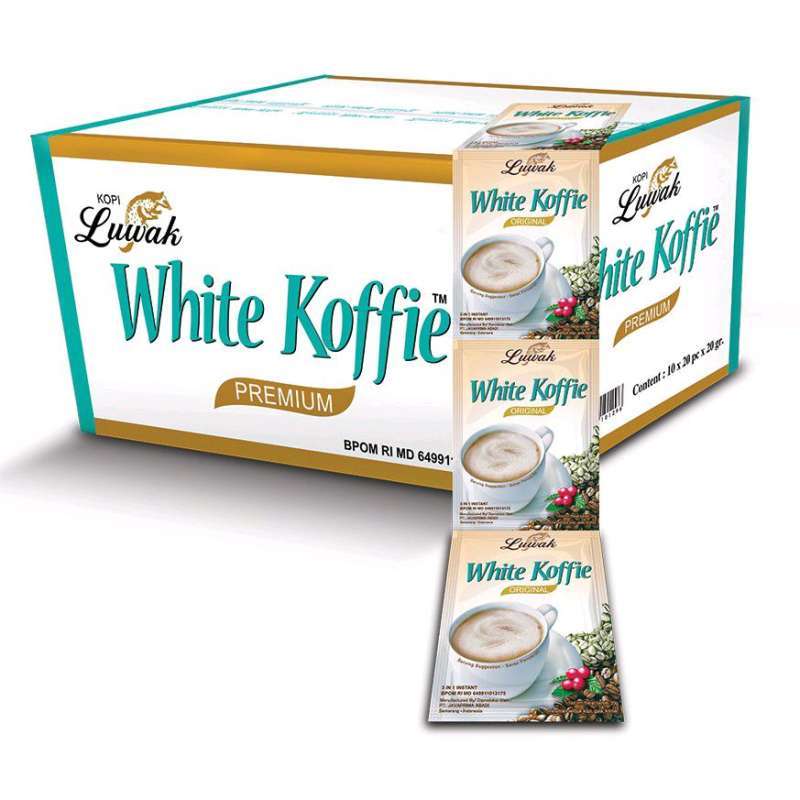 Jual Kopi Luwak White Coffee (1 Renceng isi 10 Sachet) di Seller Tk. Achiera Gembor, Kota