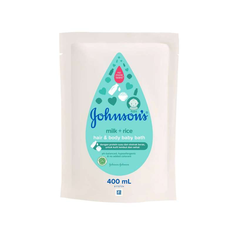 Jual JOHNSONS BABY BATH MILK POUCH 400 ML di Seller Hypermart Online