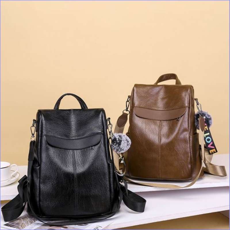 Jual Ransel Fashion sekolah kekinian bahan bagus 1000%import - Tas