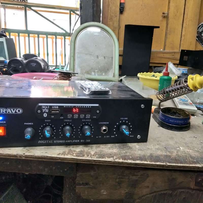 Jual Power Amplifier Rakitan 10 Amper Bluetooth Karaoke di Seller Power