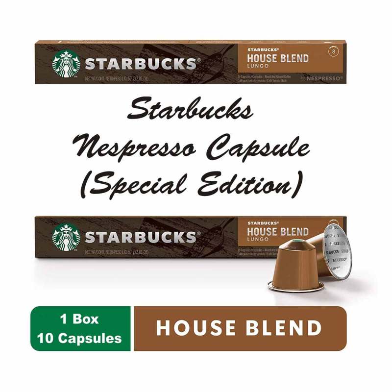 Jual Starbucks House Blend Lungo Kapsul Nespresso [Special Editon] di