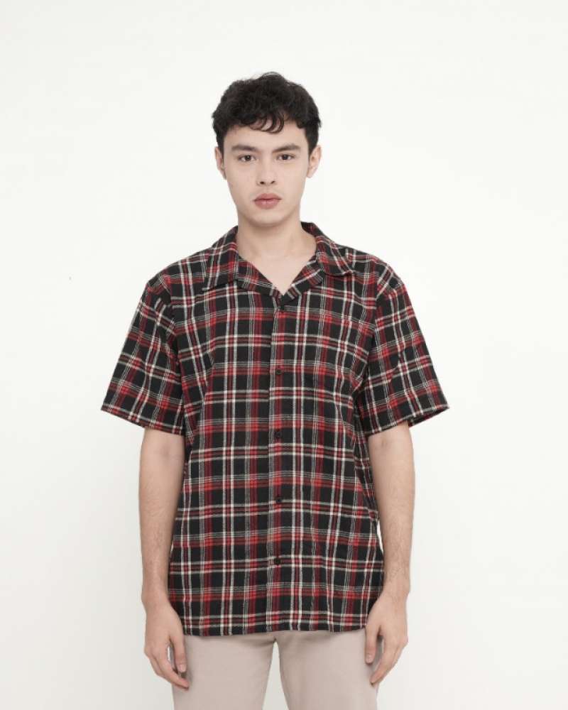 Jual Erigo Short Sleeve Flannel Zeeman Red S Di Seller Erigo Official