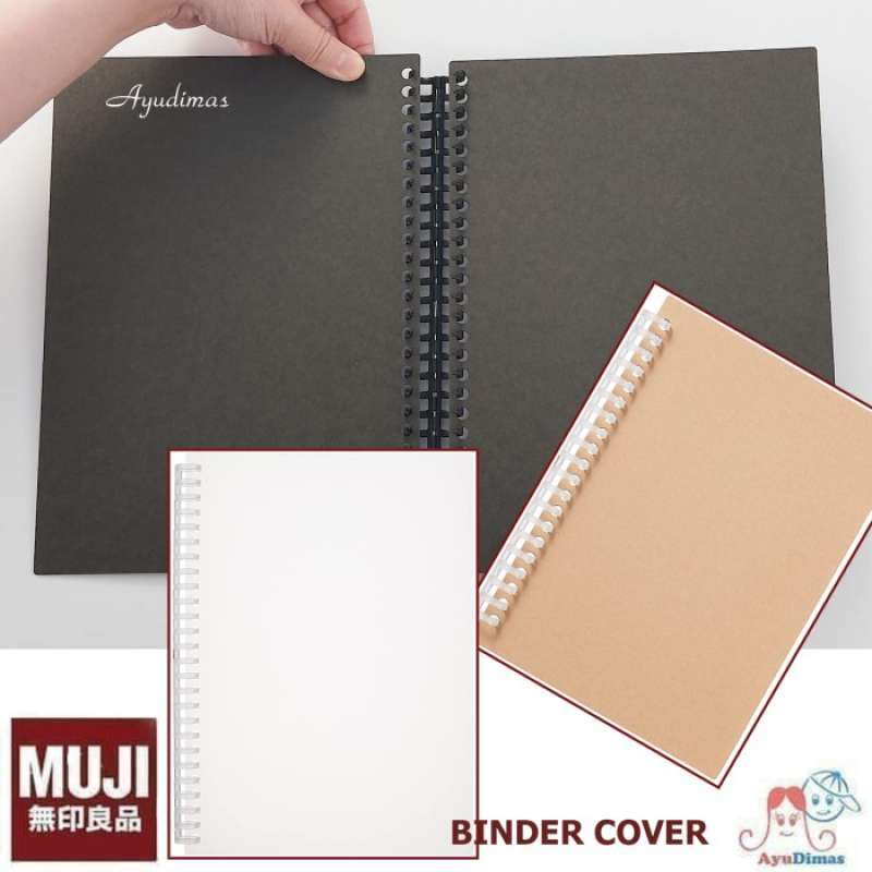 Jual MUJI Loose Leaf Refill Notebook Body Cover/File Binder/Files