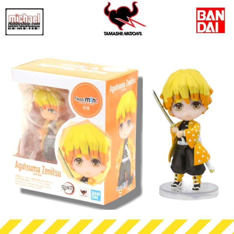 Promo Bandai Figuarts Mini 018 Zenitsu Agatsuma Demon Slayer Diskon 10