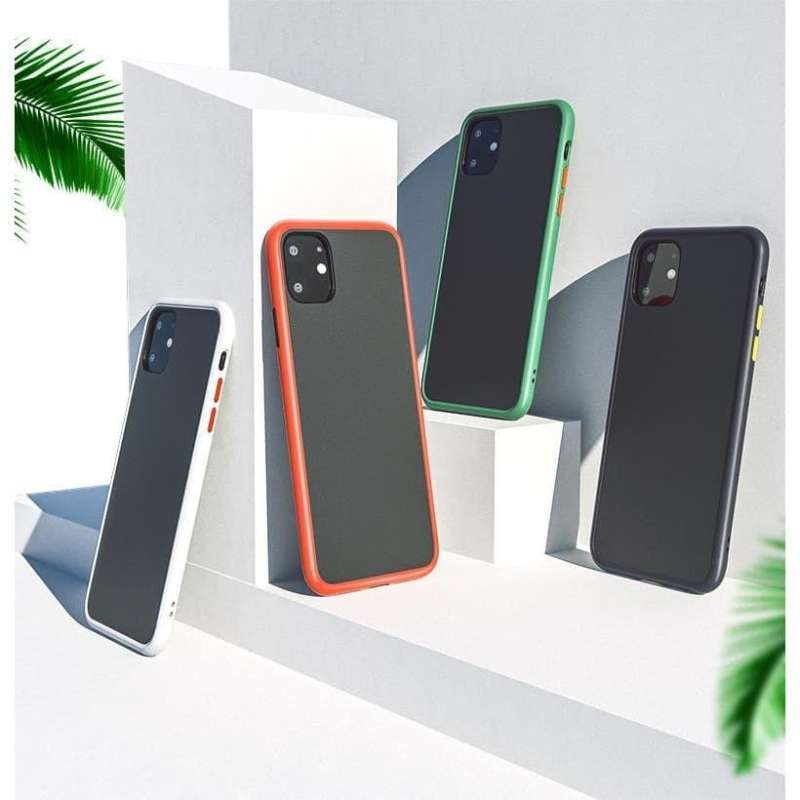 Jual Case Bumper For iPhone 11 Promax Bahan Matte Slim Clear Pelindung