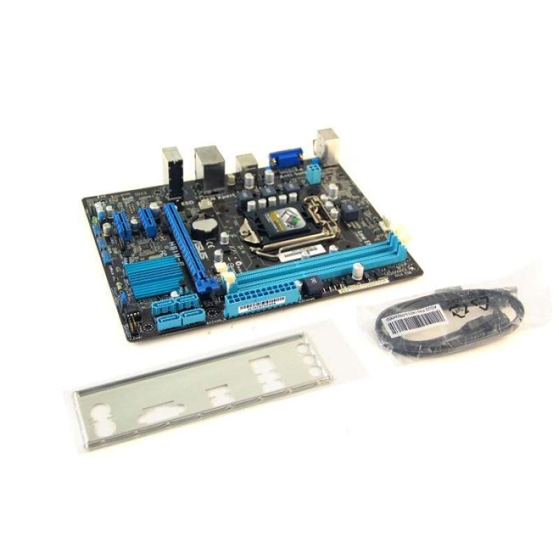 Promo Obral Motherboard Asus H61ME Lga 1155 Intel H61 Ddr3 Microatx 1