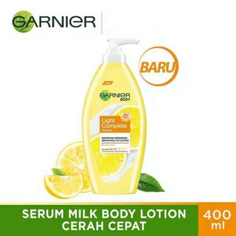 Jual Garnier Body lotion Sakura White/Ligth Complete 400ml di Seller