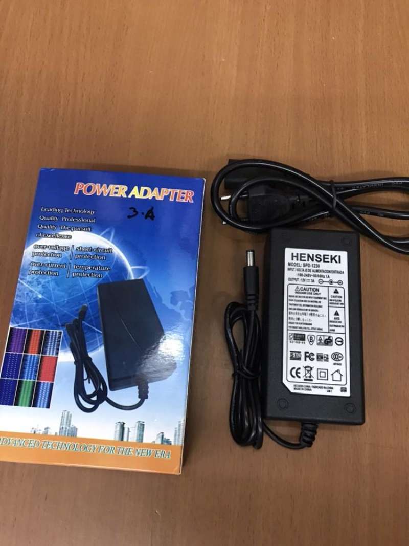 Jual Power Adaptor 12V 3A Power Supply 12V 3A Power Adaptor 12Volt 3 ...