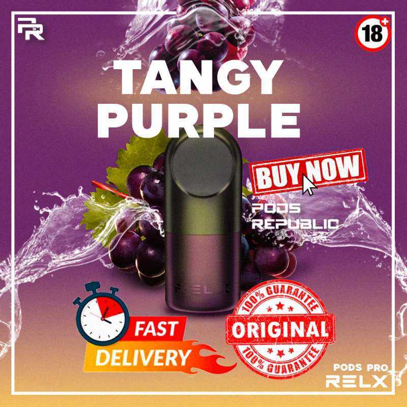Jual RELX Pods Pro Tangy Grape di Seller Pods Republic Pondok Bambu
