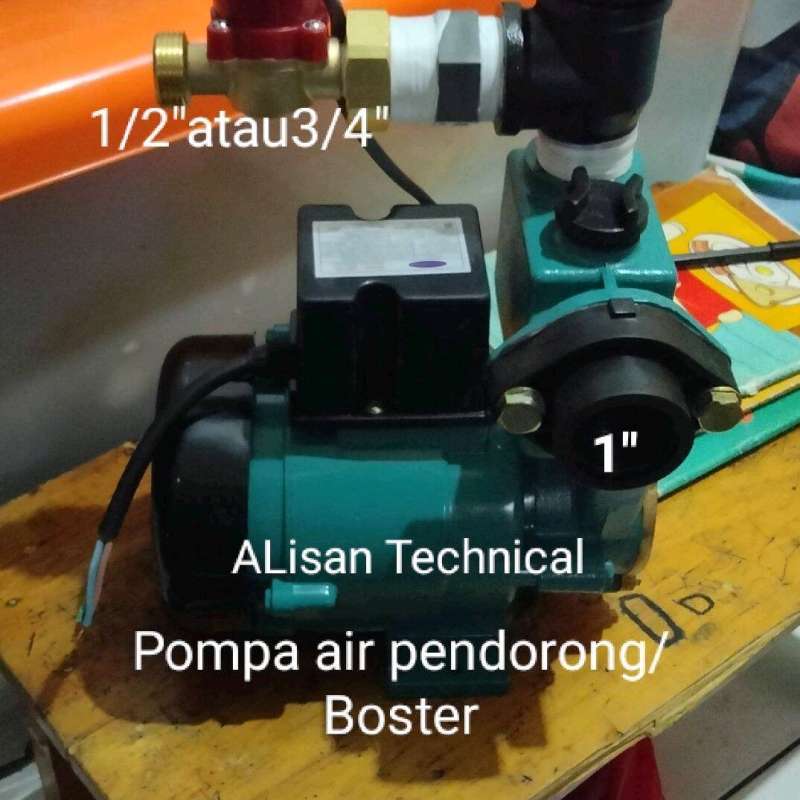 Jual Pompa Air Otomatis Pendorong Boster National 125watt Anti Cetak