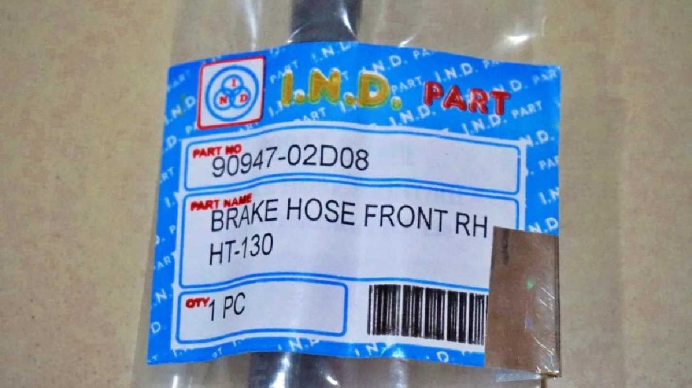 Jual BRAKE HOSE FR / SELANG REM DEPAN KANAN TOYOTA DYNA HT130 90947