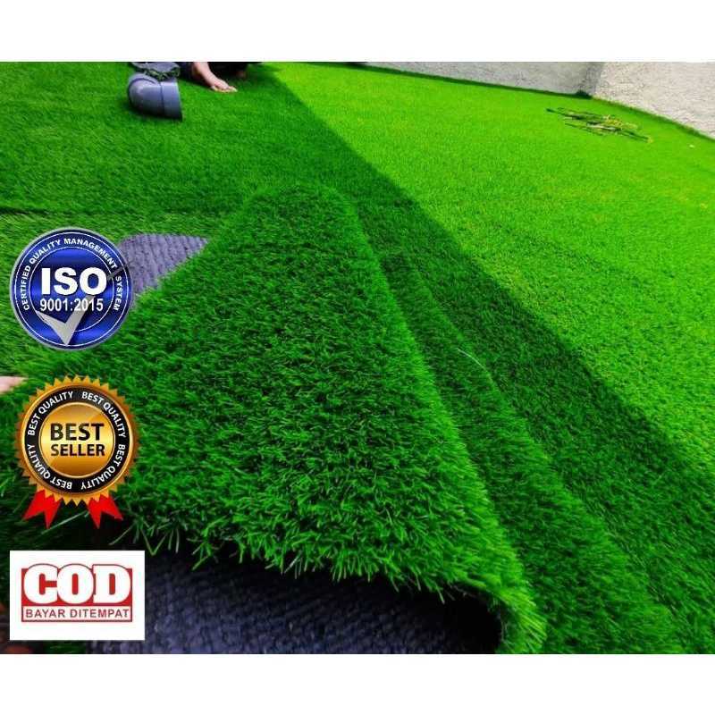 Texture Karpet Rumput Jual KARPET RUMPUT SINTETIS PER ROLL UKURAN 2M X 1M TEBAL 2 CM TIPE ...