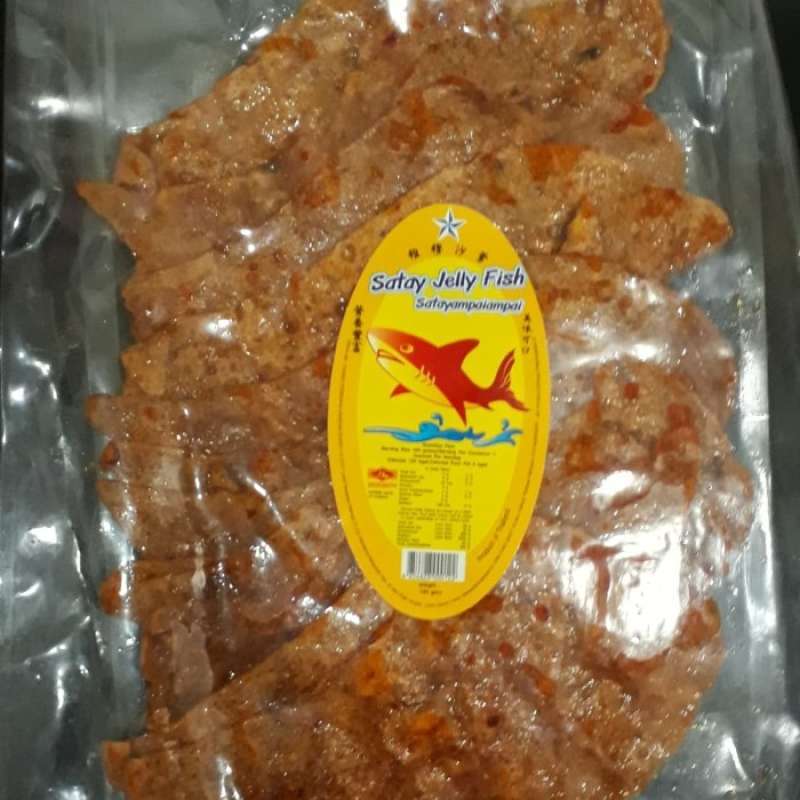 Jual Cemilan jadul satay jelly fish Thailand halal di Seller AToZphere