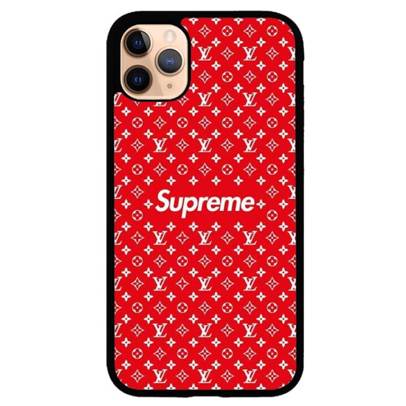 Jual Hardcase Premium Custom iPhone 11 Pro Red Louis Vuitton Supreme O0740 Case Cover Online ...