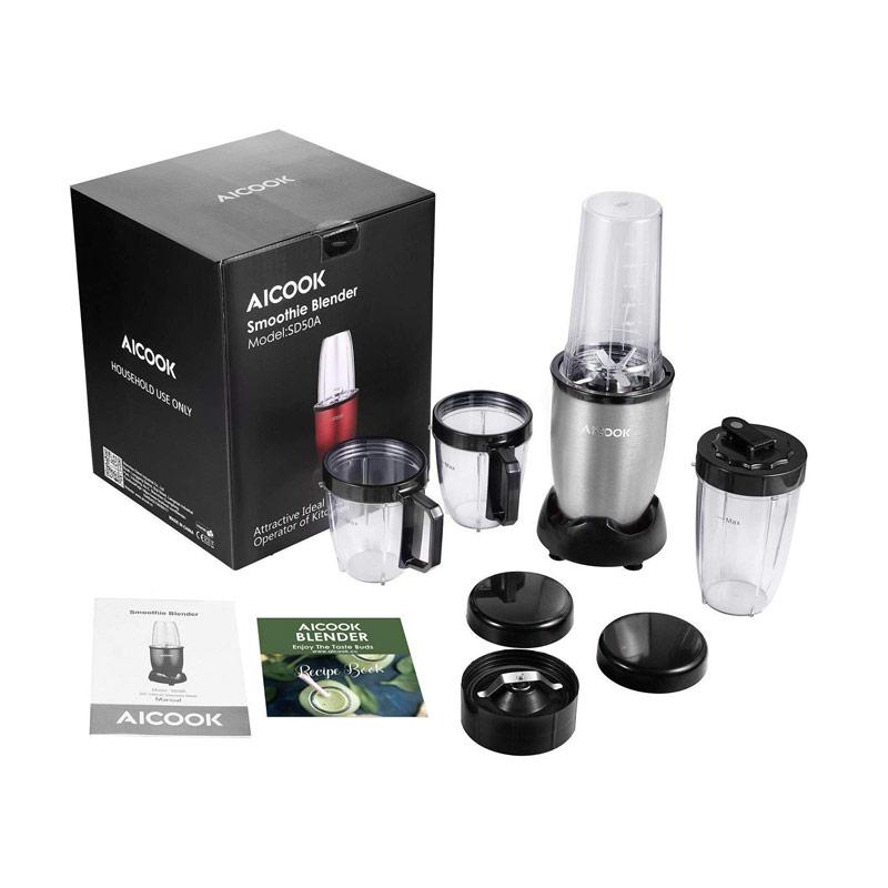 Jual Aicook Multifunctional Smoothie Stainless Steel Blender Di Seller