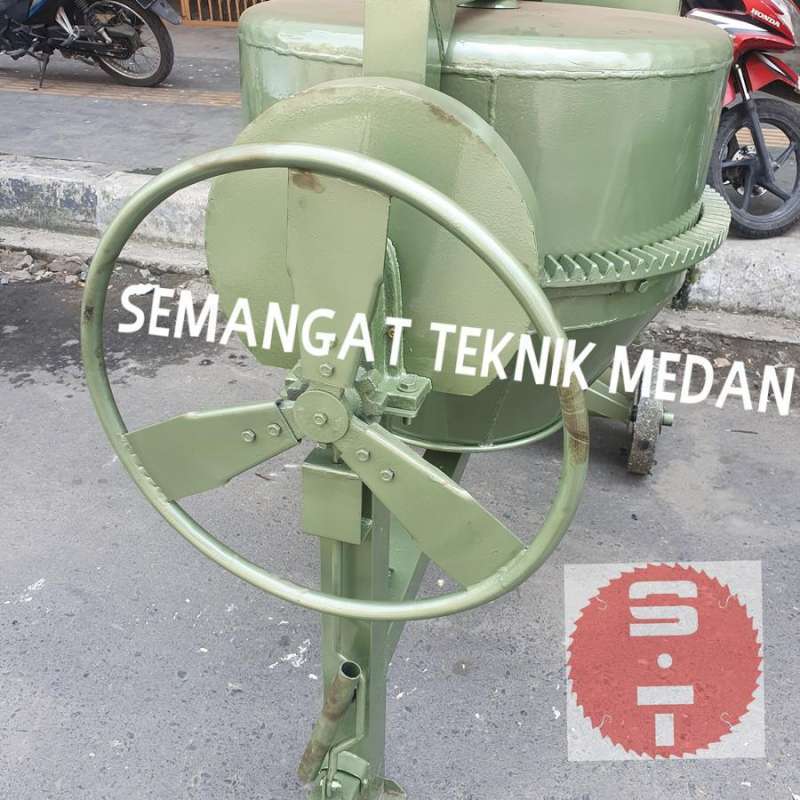 Molen R 175 Jual Mesin Molen Semen Mixer 350 Liter 3 Tiga Ring Roda 7pk Dongfeng ...