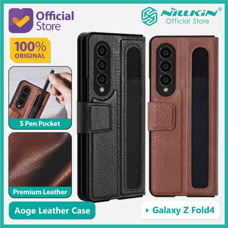 Jual Case Samsung Galaxy Z Fold4 / Z Fold 4 Nillkin Aoge Leather Flip