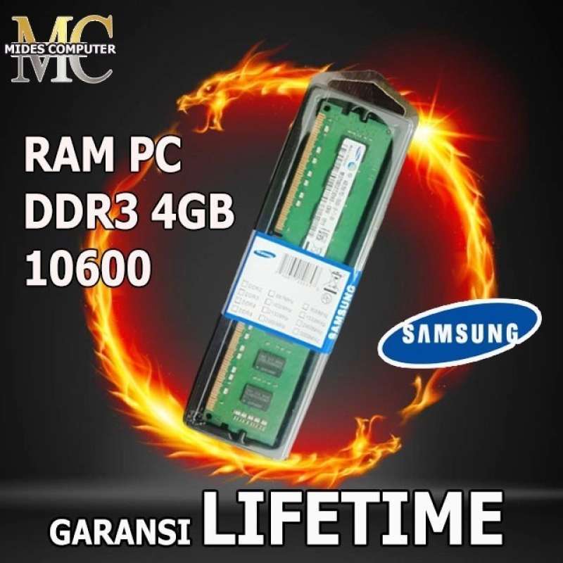Jual RAM / MEMORY PC 4GB DDR3 PC 10600 di Seller Meena Store ...