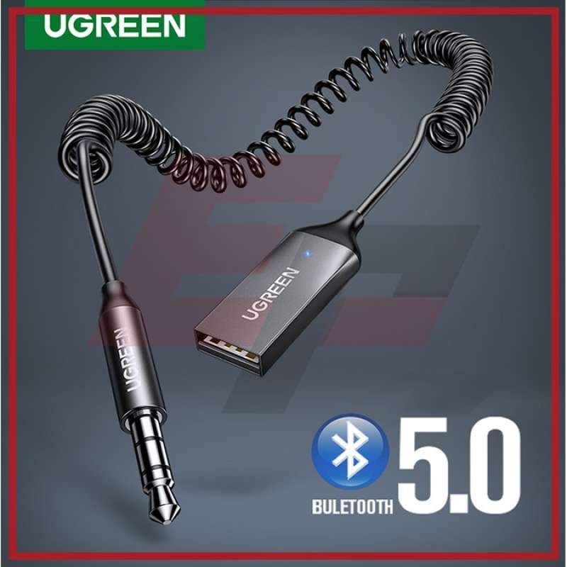 Promo UGREEN 70601 BLUETOOTH RECEIVER HEAD UNIT AUX 3.5MM JACK AUDIO ...
