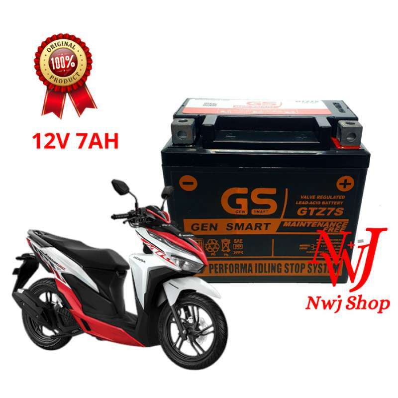 Promo AKI MOTOR HONDA VARIO 125 150 GTZ7S GTZ6S YTZ7S GS MF AKI KERING