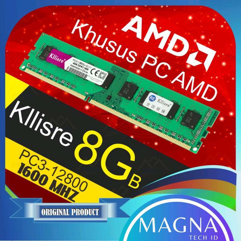 Jual Ram Ddr3 8gb Baru Memory Pc Desktop Dimm Longdimm Amd Intel Murah