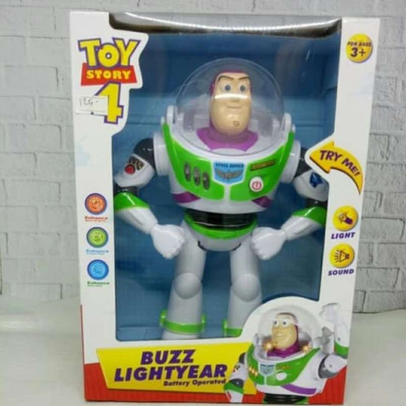 Promo Robot Battery Toy Story Buzz Lightyear Mainan Anak Anak Diskon 15