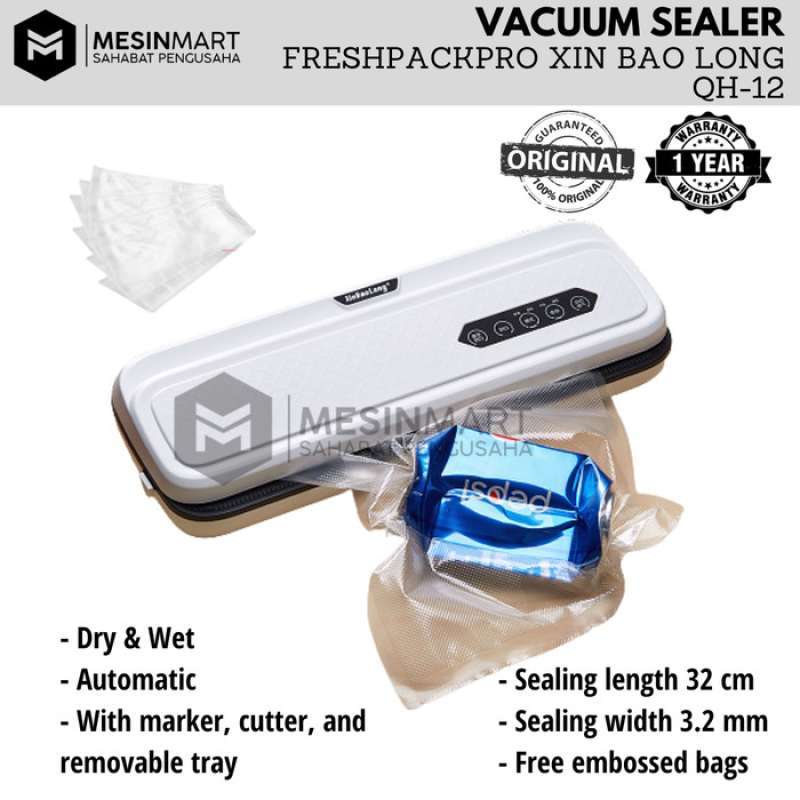 Jual Vacuum Sealer Vakum Kering Basah Freshpackpro Xin Bao Long Qh12