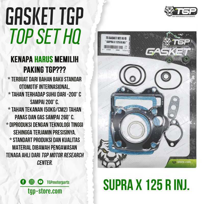 Promo Paking Topset Honda Supra X 125 R Injection Gasket Kit Set