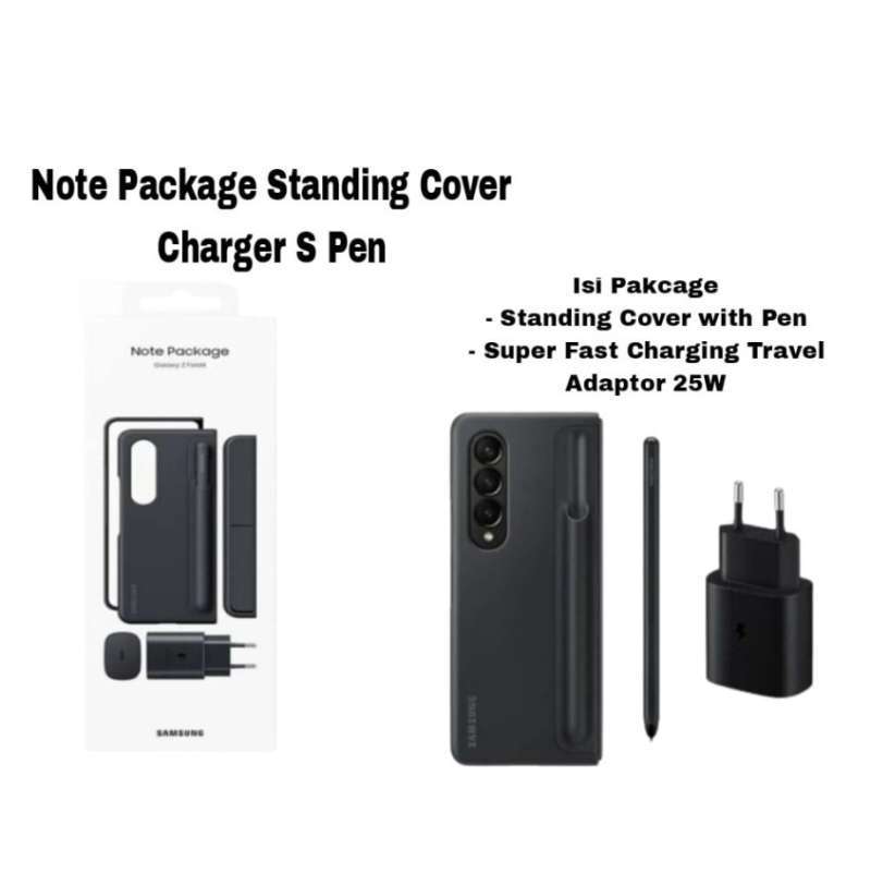 Promo Case Samsung Z Fold 4 Fold4 Note Package Standing Cover Charger S Pen Diskon 7 di Seller