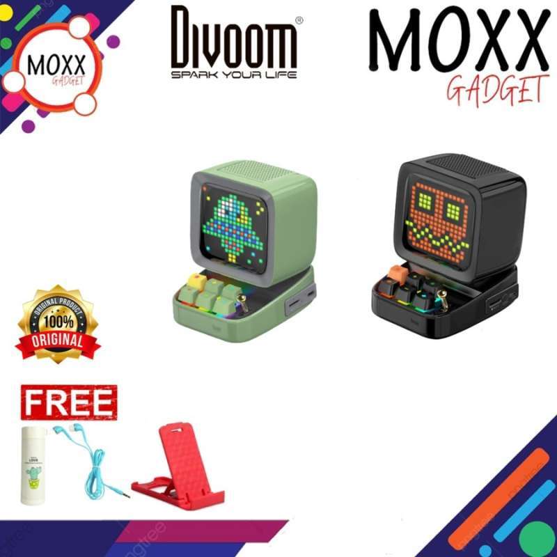 Jual Divoom Ditoo Plus Speaker Bluetooth - GREEN di Seller Moxxgadget ...
