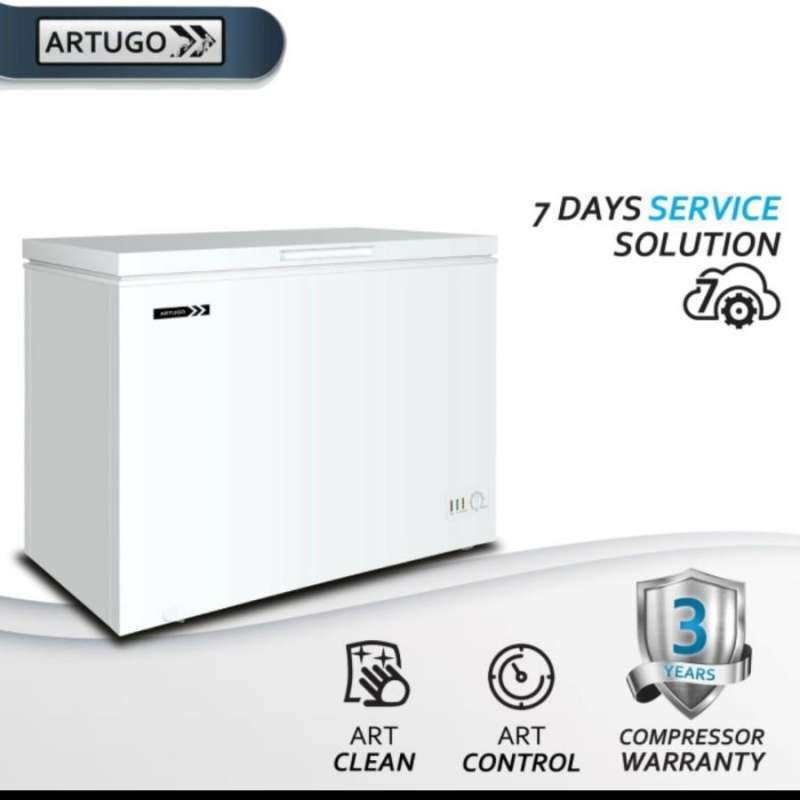 Jual ARTUGO Chest Freezer CF 351 Kotak Pembeku CF351 330 Liter di
