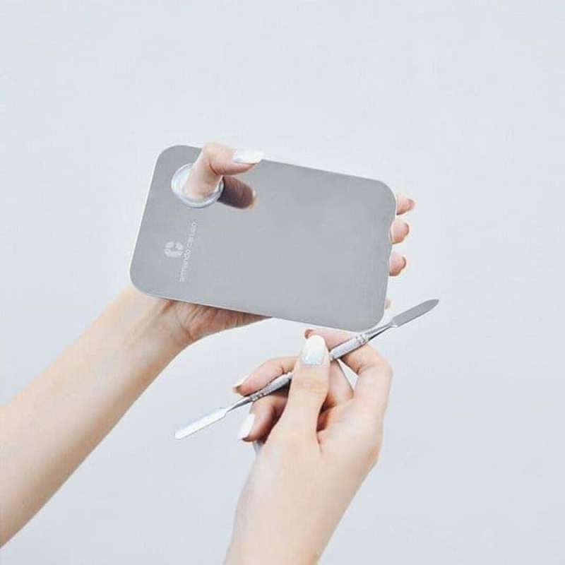 Jual Armando Caruso 846 Stainless Steel Mixing Palette And Spatula di