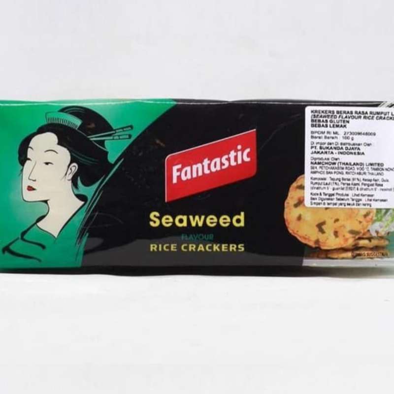 Jual Fantastic Seaweed Rice Crackers 100Gr di Seller jaya_berkat