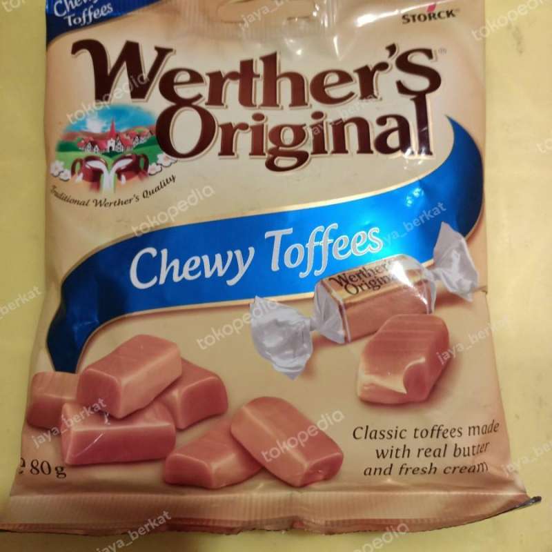 Jual Storck Werthers Original Chewy Toffees Candy 80Gr di Seller jaya ...